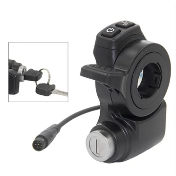 Kukirin G2 Master gázkar gyújtáskulccsal, bekapcsoló és funkció gombbal (B)