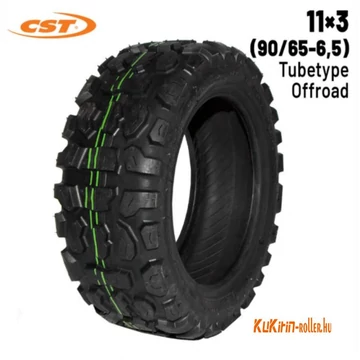 Kukirin g4 külső gumi off road 11x3 (90/65-6,5) tubtype