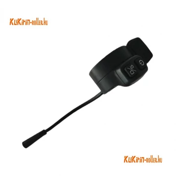 Kukirin G2 Master gázkar bekapcsoló és funkció gombbal