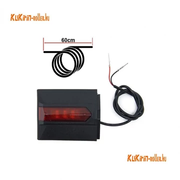 Kukirin G2 PRO Hátsó lámpaburkolat (bal)