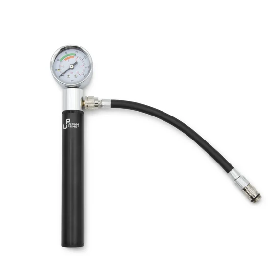 UrbanPrime Kézi pumpa nyomásmérő órával