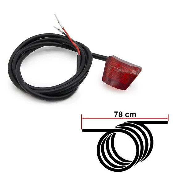 Kukirin s1 pro hátsó lámpa